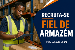 Oportunidade de emprego para Fiel de Armazém numa empresa industrial localizada em Viana, Luanda