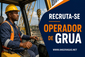 Vaga para Operador de Grua Offshore na REPNAV Angola para profissionais com experiência em operações marítimas e movimentação de cargas.