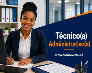 Vaga de emprego da Ramos Ferreira Angola para Técnico Administrativo com conhecimentos em contabilidade, recrutamento e gestão administrativa.