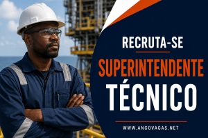Bourbon recruta Superintendente Técnico para gestão da manutenção de embarcações offshore em Soyo, Angola.