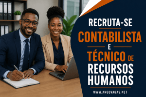 Gisana Comércio Geral e Indústria recruta Contabilista e Técnico de Recursos Humanos com experiência profissional.