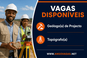 CKK – Sociedade Industrial de Diamantes recruta Geólogo(a) de Projecto e Topógrafo(a) para o projecto mineiro Cuilo Kwango na Lunda Sul, Angola.