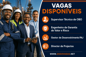 Grupo Simples Oil recruta quatro profissionais para vagas de liderança e engenharia na Azule Energy em Luanda.