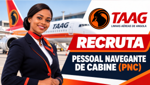 TAAG – Linhas Aéreas de Angola anuncia recrutamento de Pessoal Navegante de Cabine para 2026.